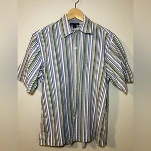 Lands' End Traditional Fit Men's M (15-151/2) Casual Button Shirt